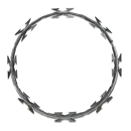 CONCERTINA ARPÓN EN ACERO GALVANIZADO O INOXIDABLE