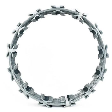 CONCERTINA DOBLE ARPÓN GALVANIZADA O DE ACERO INOXIDABLE